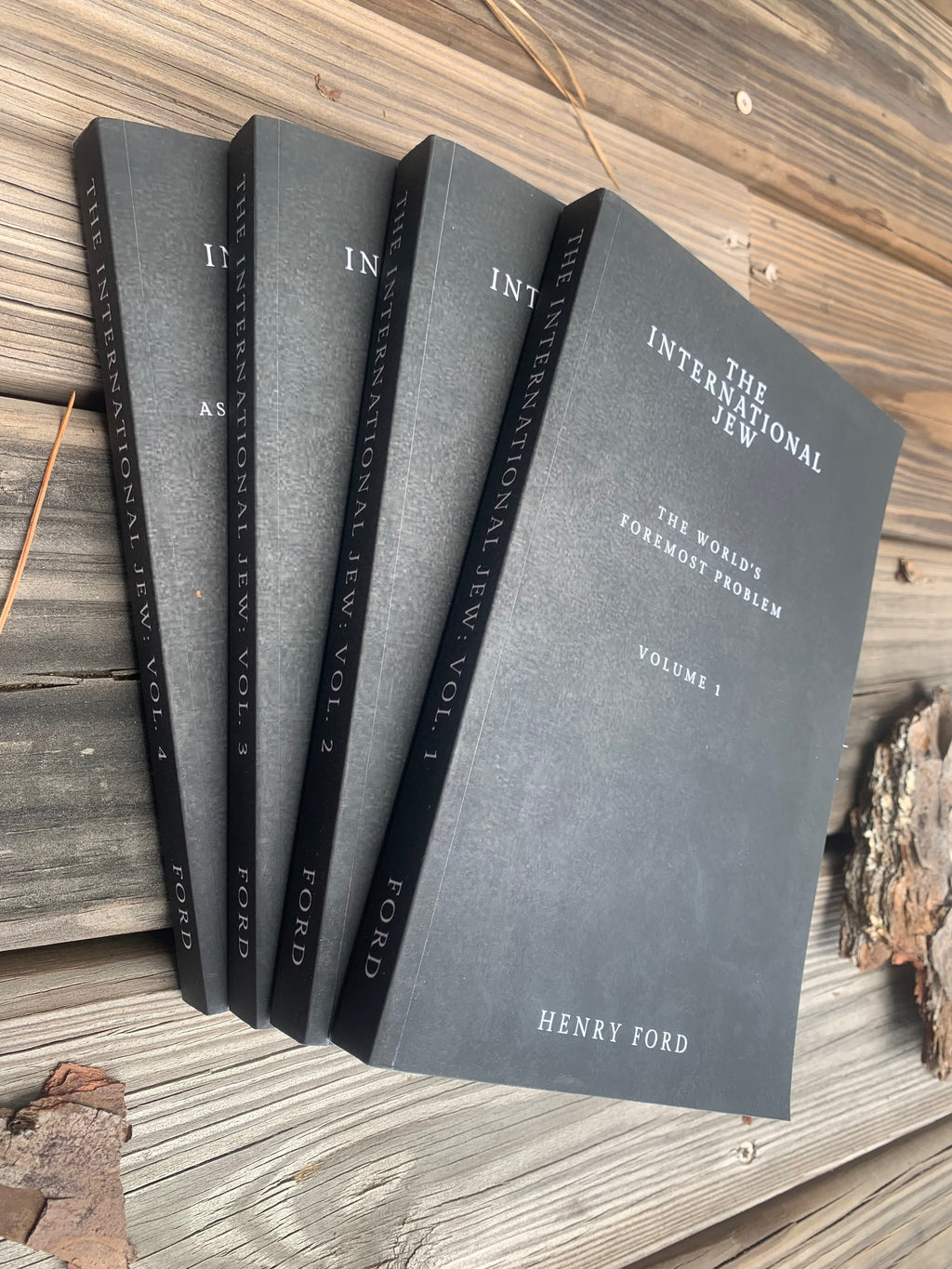 Complete Set of The International Jew: Volumes 1-4