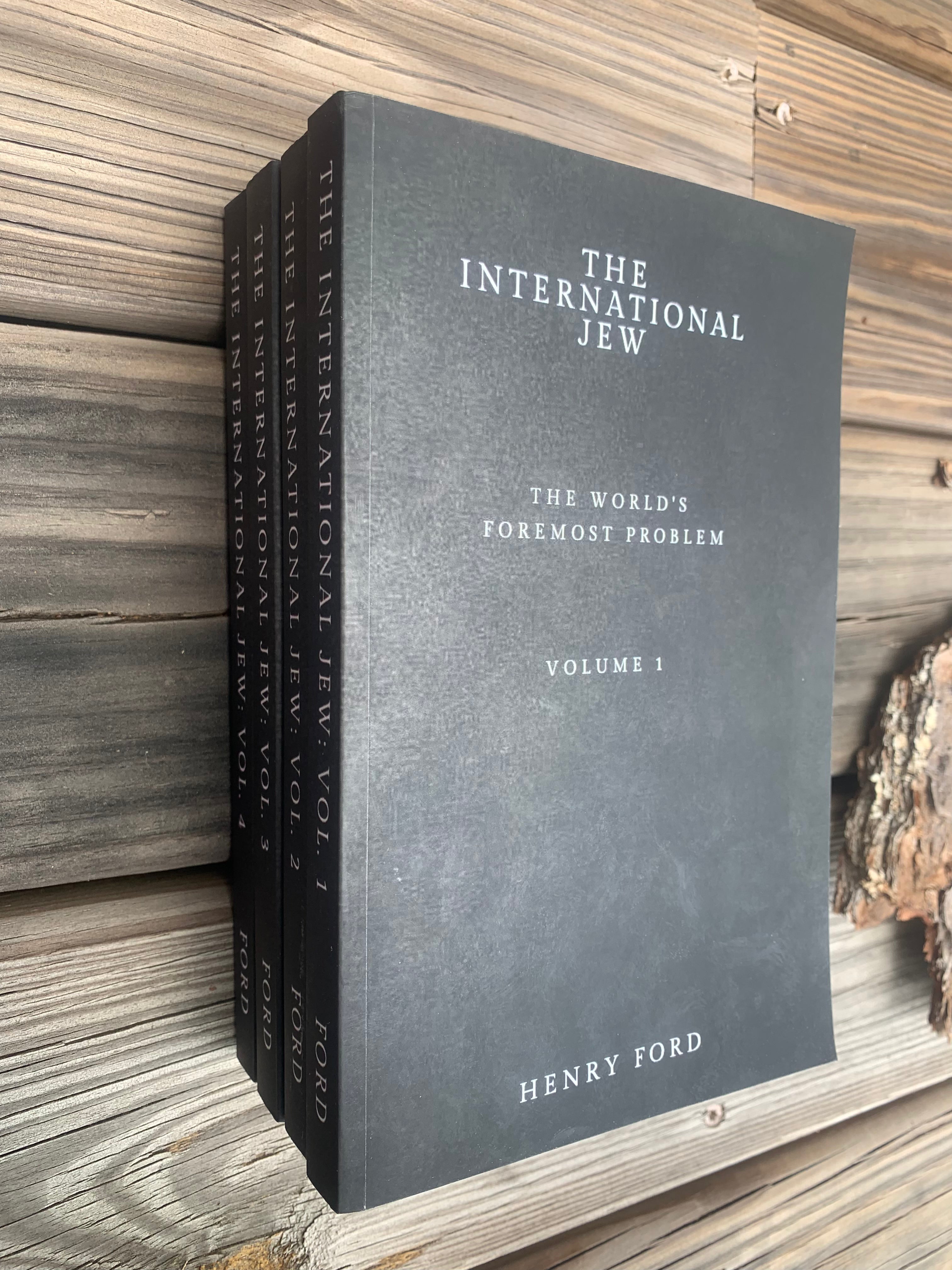 Complete Set of The International Jew: Volumes 1-4