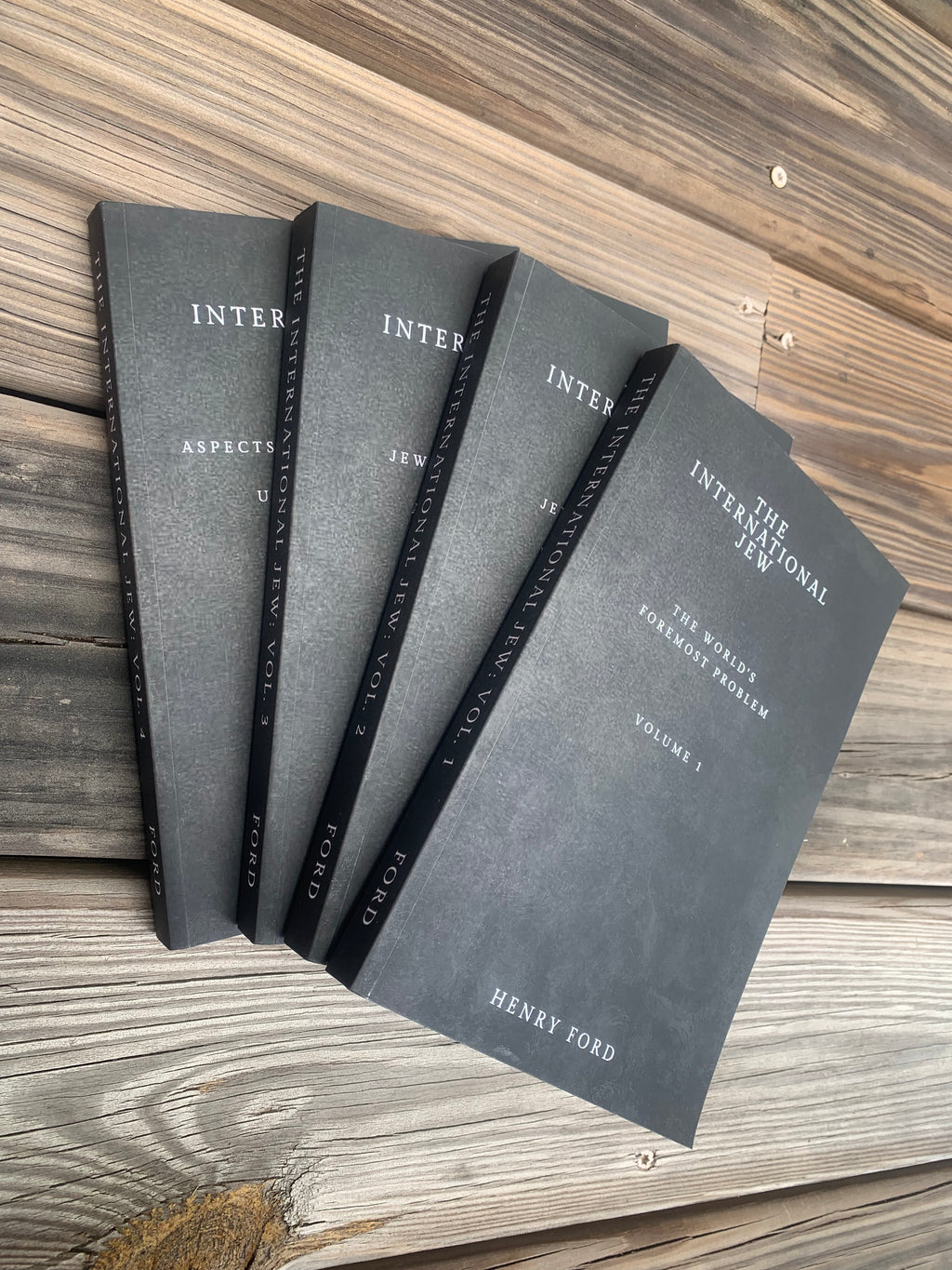 Complete Set of The International Jew: Volumes 1-4