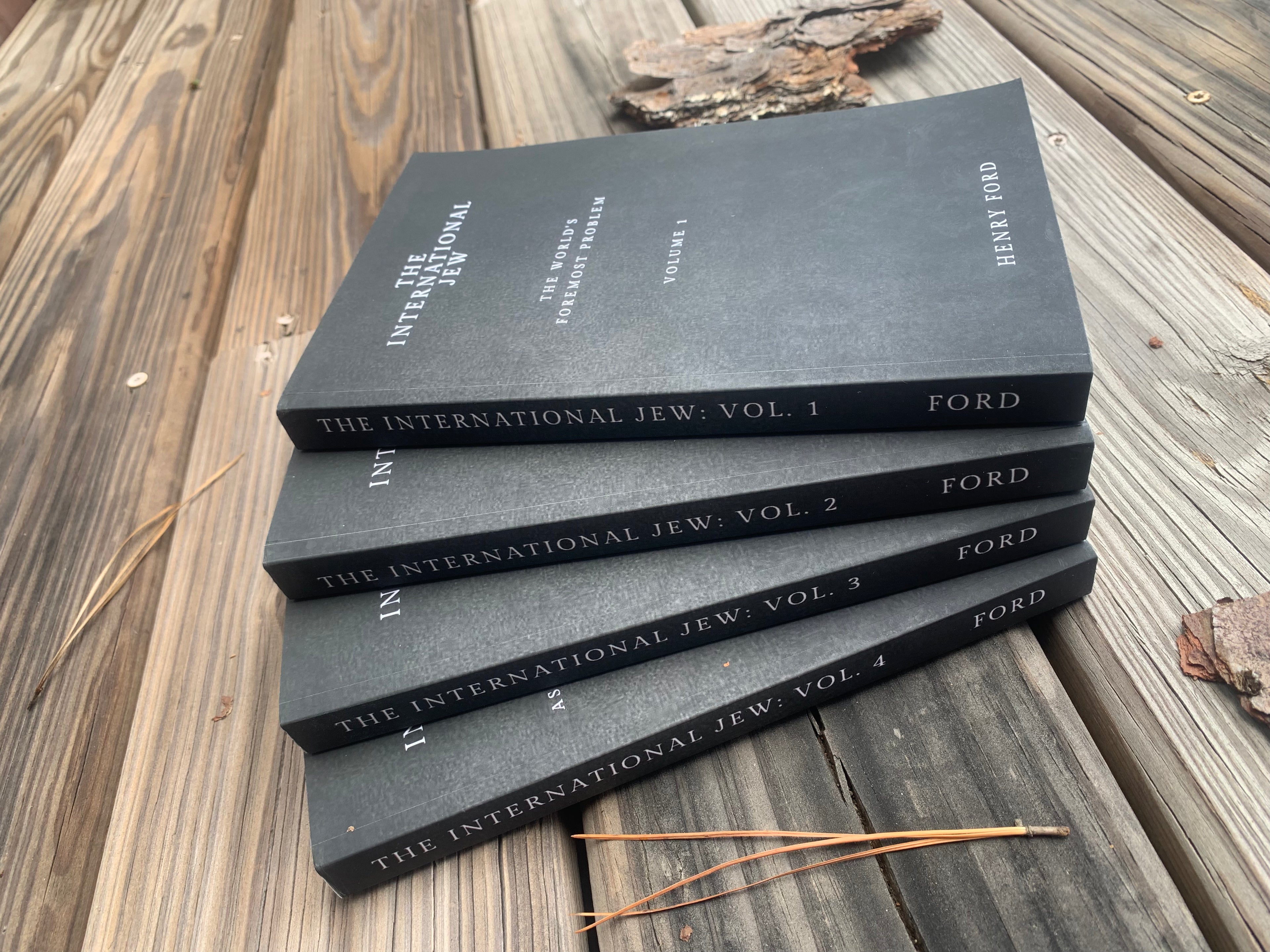 Complete Set of The International Jew: Volumes 1-4