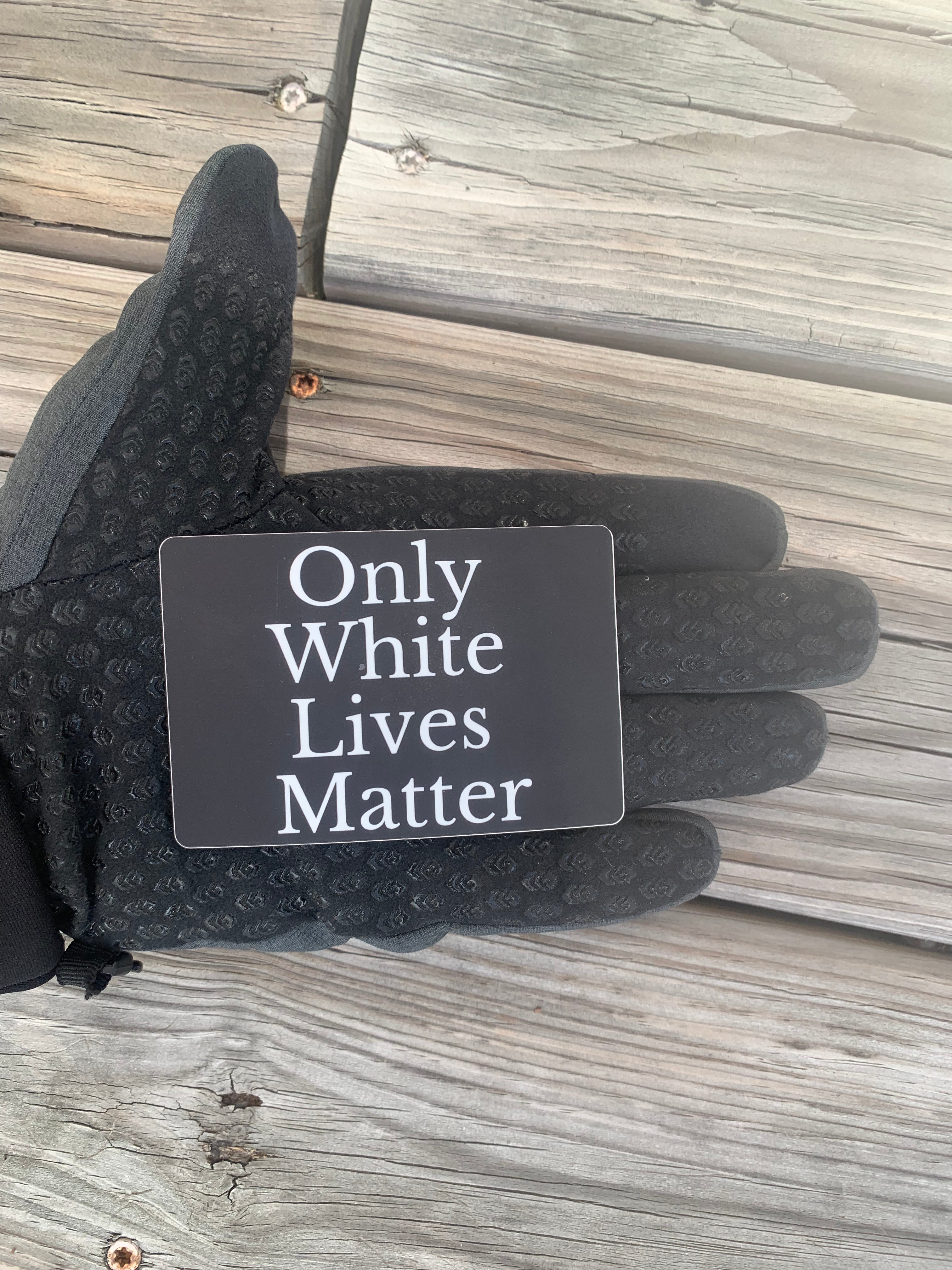 White Lives Matter Decal