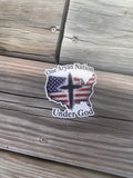One Nation Under God Decal