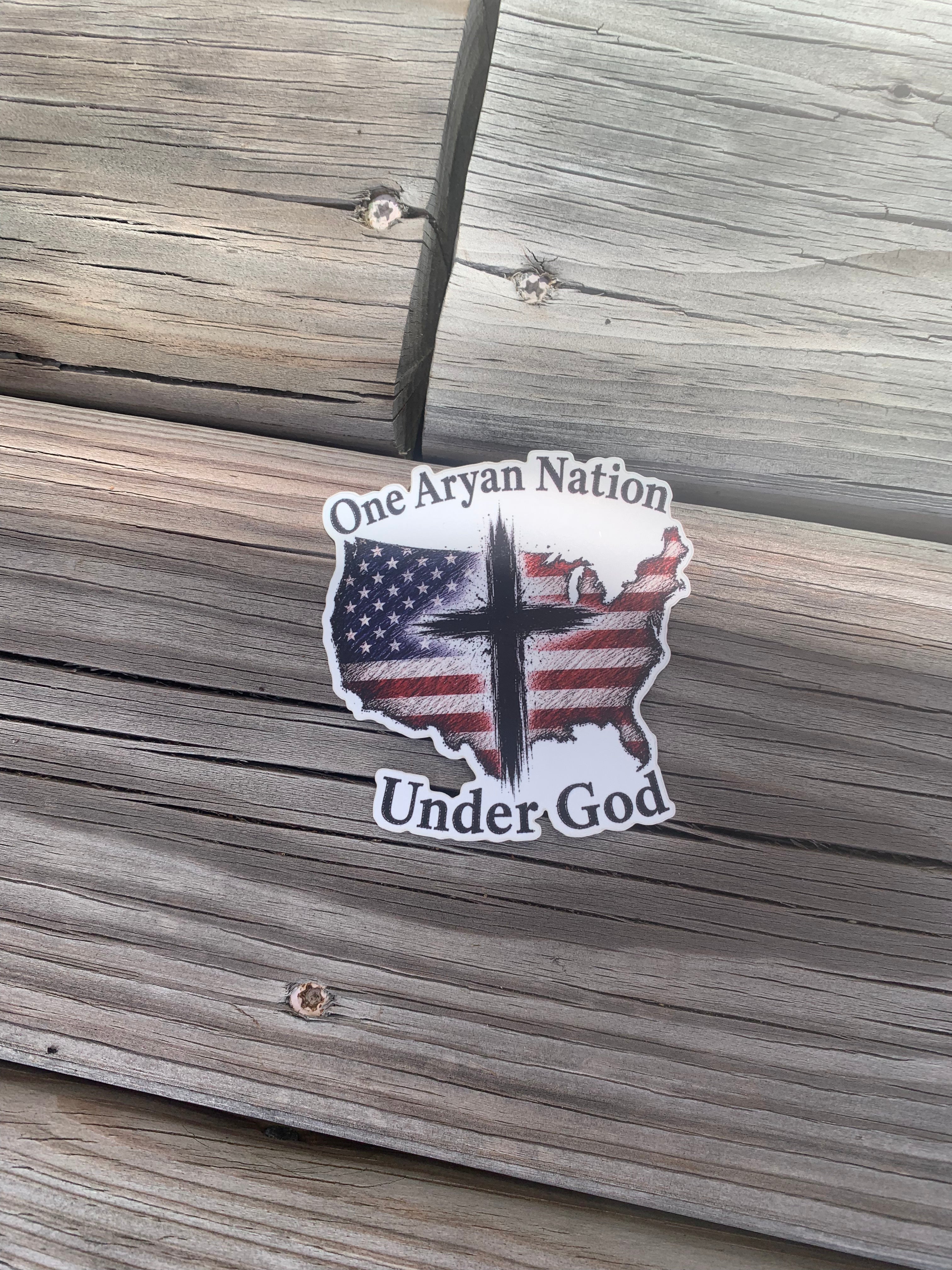 One Nation Under God Decal